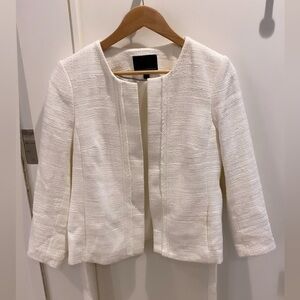 NWOT Banana Republic Women’s white Blazer NWOT Sz 6